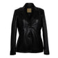 Women's Celeste Lambskin Leather Blazer Levante Hub