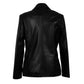 Women's Celeste Lambskin Leather Blazer Levante Hub