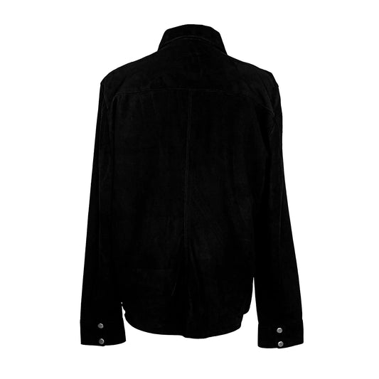 Blackout Goat Suede Shirt Levante Hub