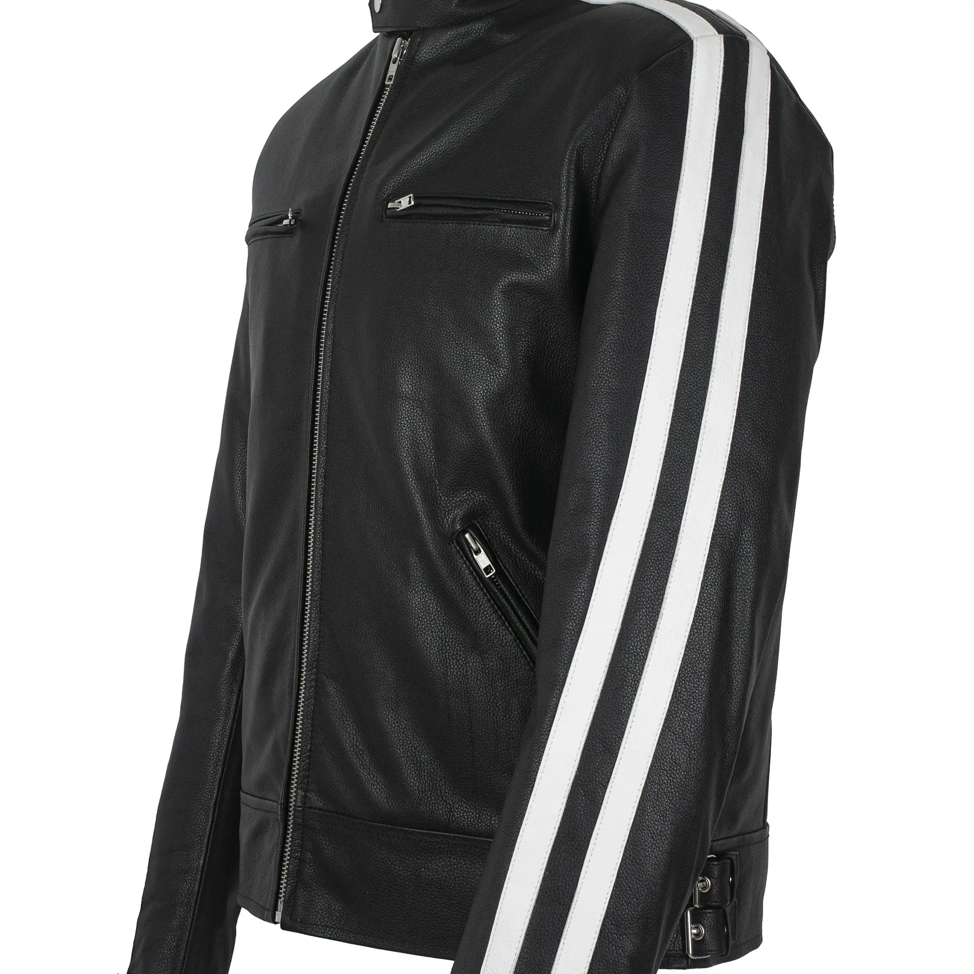 Streetline Racer Leather Jacket Levante Hub