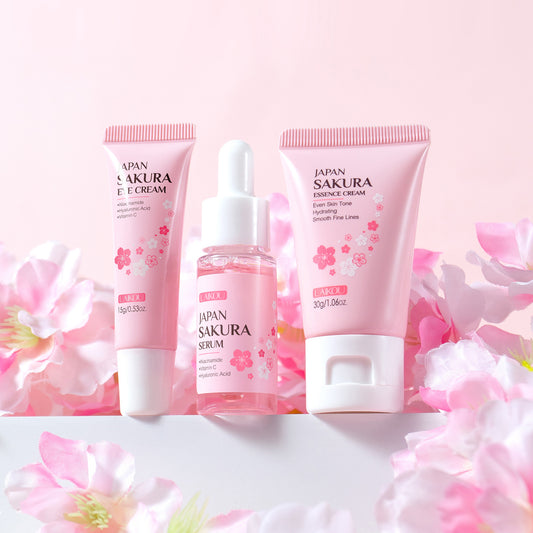 Lecco Japan Cherry Blossom Skin Care Set (3 Pcs)