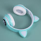 Cat Ear Bluetooth Headset – Wireless with Flashing Lights