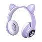 Cat Ear Bluetooth Headset – Wireless with Flashing Lights
