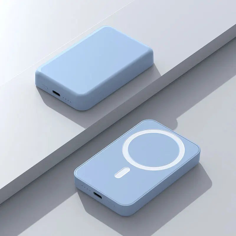 3c Certified Magnetic Absorber Wireless Power Bank Super Fast Charging Back Clip Mobile Power Prime Mart