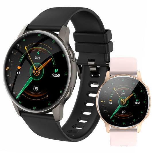 LA17 Smartwatch – AMOLED Round Screen Women’s Health Tracker