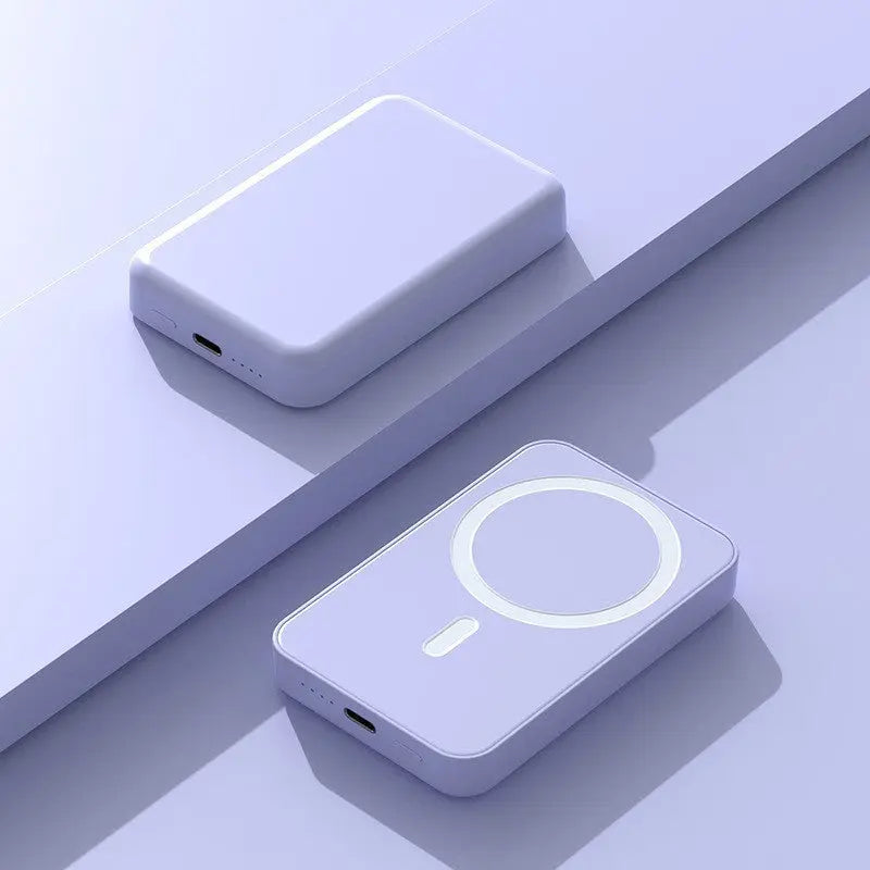3c Certified Magnetic Absorber Wireless Power Bank Super Fast Charging Back Clip Mobile Power Prime Mart