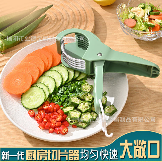 Multi-Purpose Fruit & Sausage Slicer