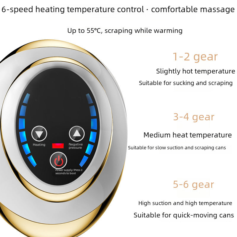 Electric Meridian Scraping & Cupping Massager