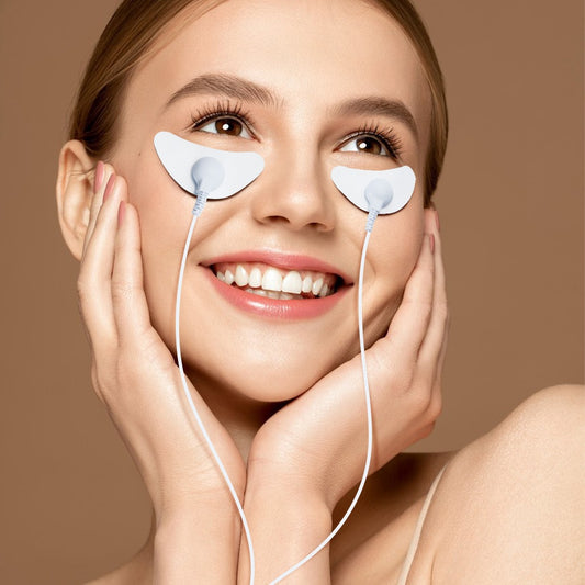 V-Shaped EMS Facial Massager with Remote