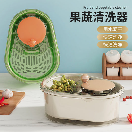 Vegetable & Fruit Washing Basket – Drain & Clean