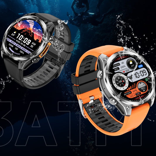 HD300 Waterproof Smartwatch – 30M Diving, AMOLED
