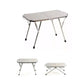 Outdoor Folding Steel Table Tactical Use Silver OBA