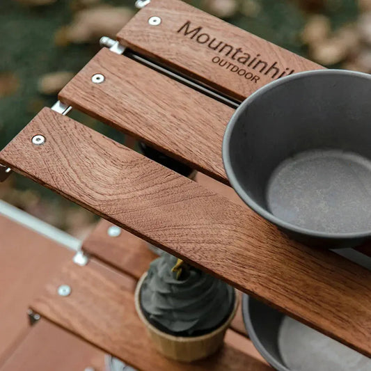 Exquisite Multifunctional Folding Camping Rack OBA