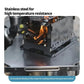 Outdoor Folding Steel Table Tactical Use Silver OBA