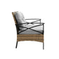 4-Piece Patio Sectional Sofa Set – KD Rattan Wicker Prime Mart