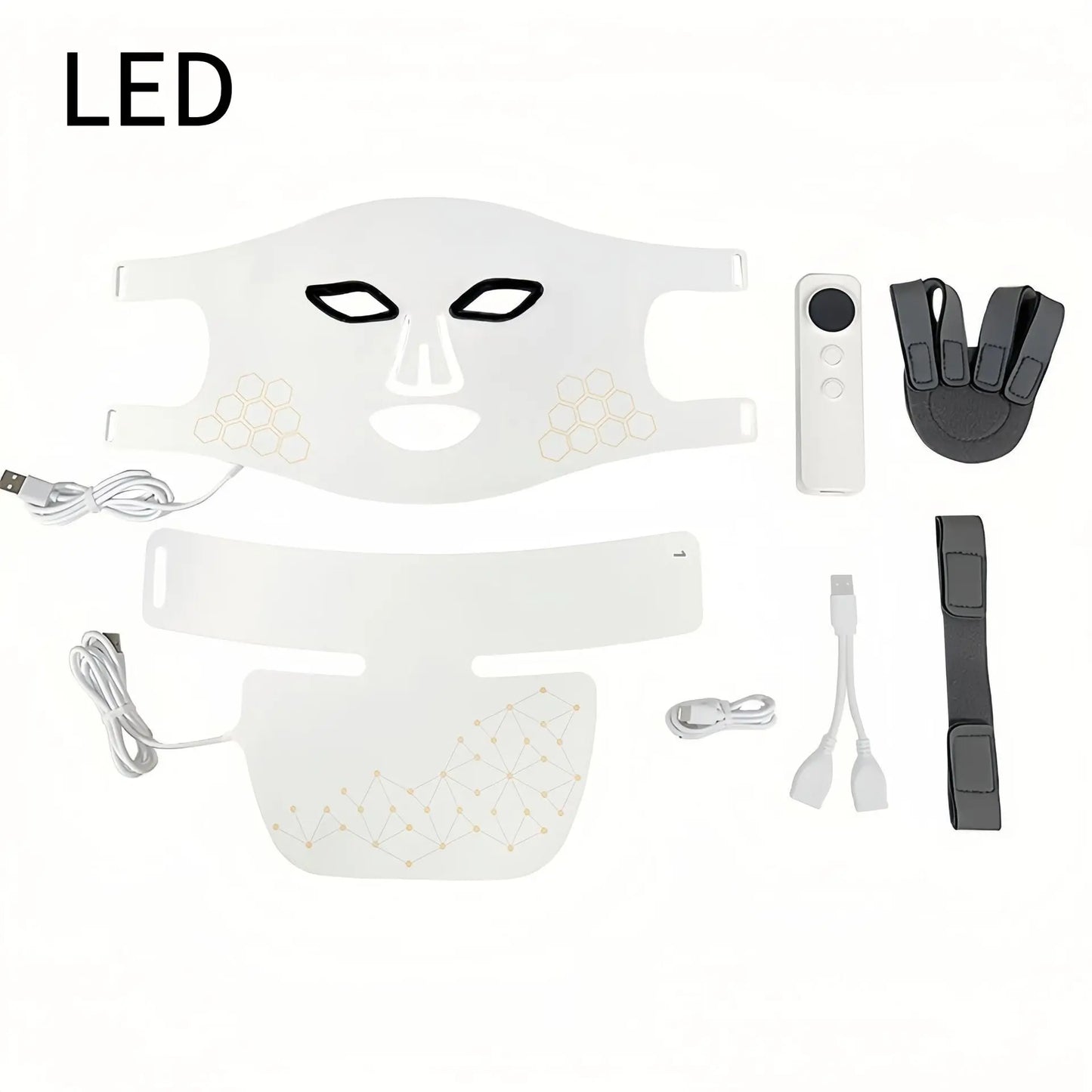 Neck Beauty Instrument Fade Neck Pattern Infrared Light Neck Massager Beauty Prime Mart