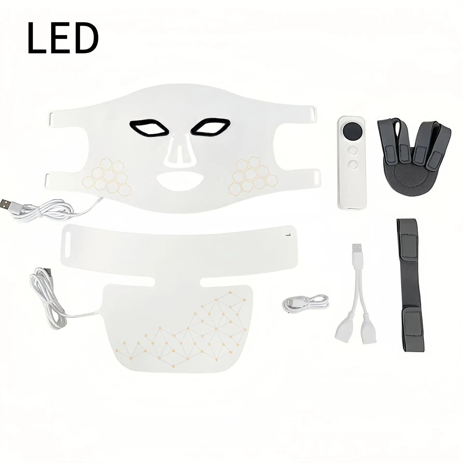 Neck Beauty Instrument Fade Neck Pattern Infrared Light Neck Massager Beauty Prime Mart