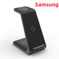 Prime Mart 3-in-1 Fast Charging Station – Wireless Quick Charge Dock & Phone Stand Prime Mart
