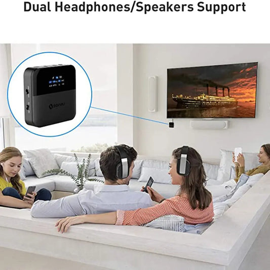 Two-in-one B20 Bluetooth Adapter Bluetooth Receiver Prime Mart