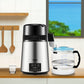4L Water Distiller Distilled Water Maker Timing Dual-Temp Silver