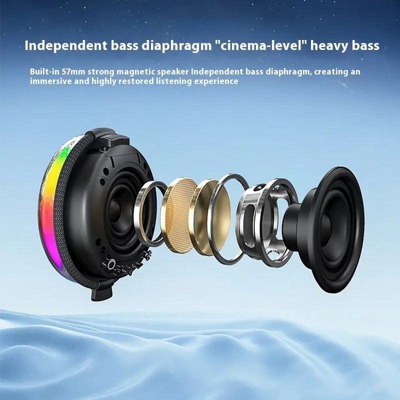 Fashion Fabric Waterproof Mini Speaker Prime Mart