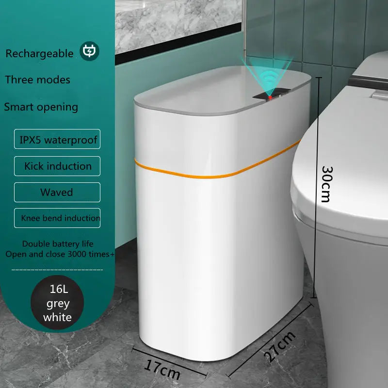 Smart Trash Can – Automatic Sensor Dustbin with Lid Prime Mart