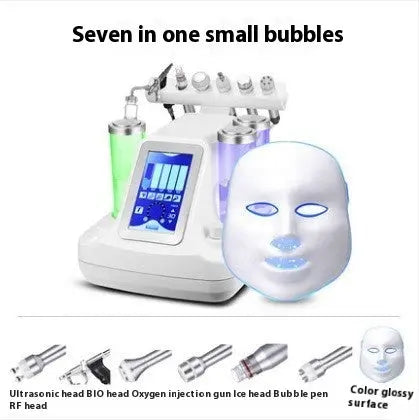 Beauty Instrument – Face Cleaner, Oxygen Spray & LED Light Therapy Mask Prime Mart