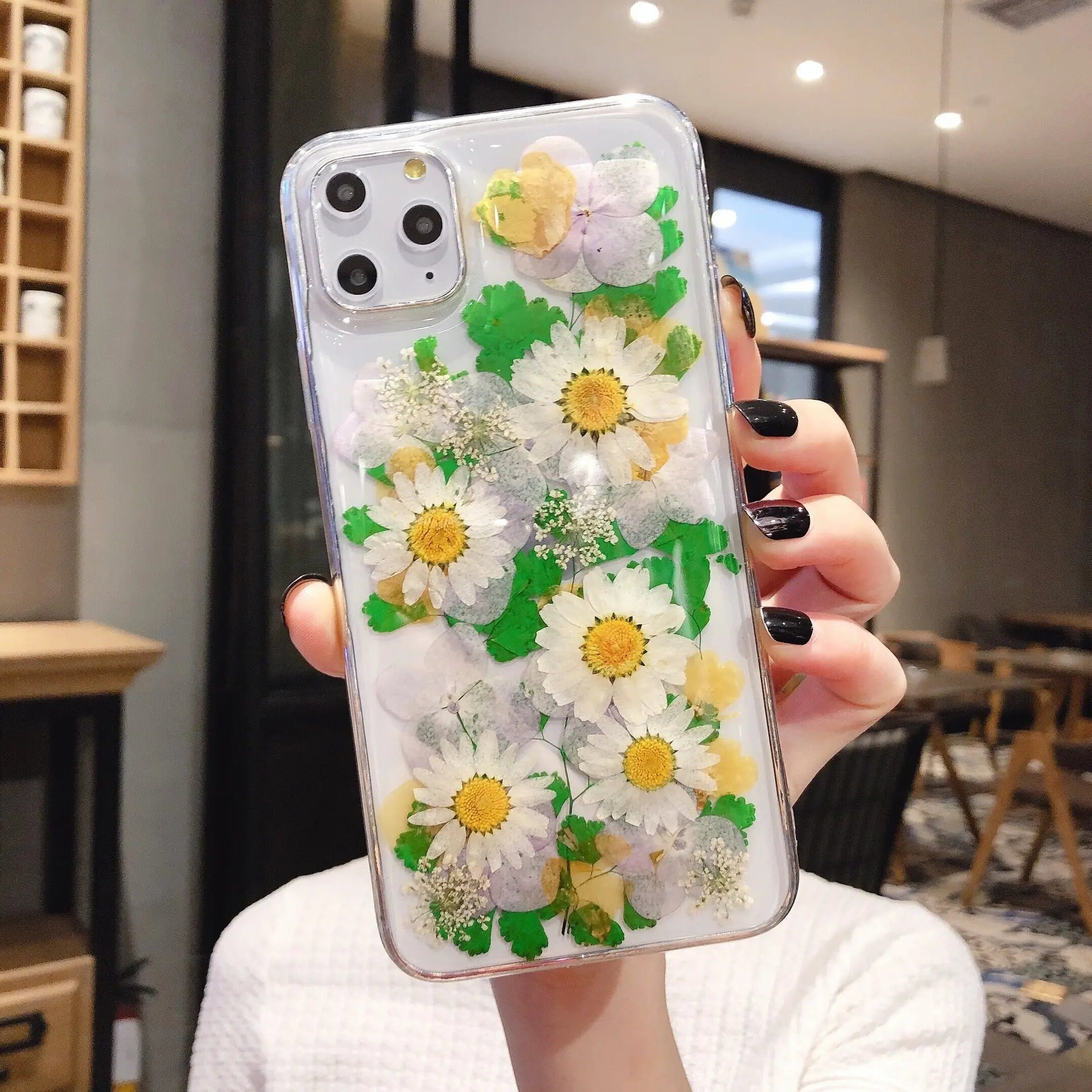 Preserved Flower Epoxy Phone Cases Prime Mart