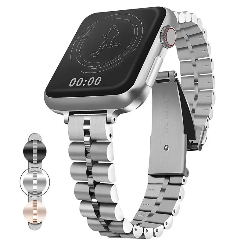 Small Semicircle Three-Bead Watch Strap – Durable & Stylish Prime Mart