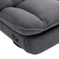 360° Swivel Recliner Chair with Chenille Upholstery – Gray