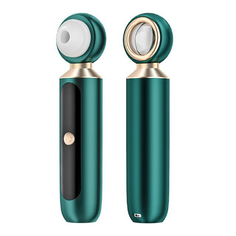 Portable Blackhead Remover | USB, Magnifying Glass, Blue Light, Pore Cleaner