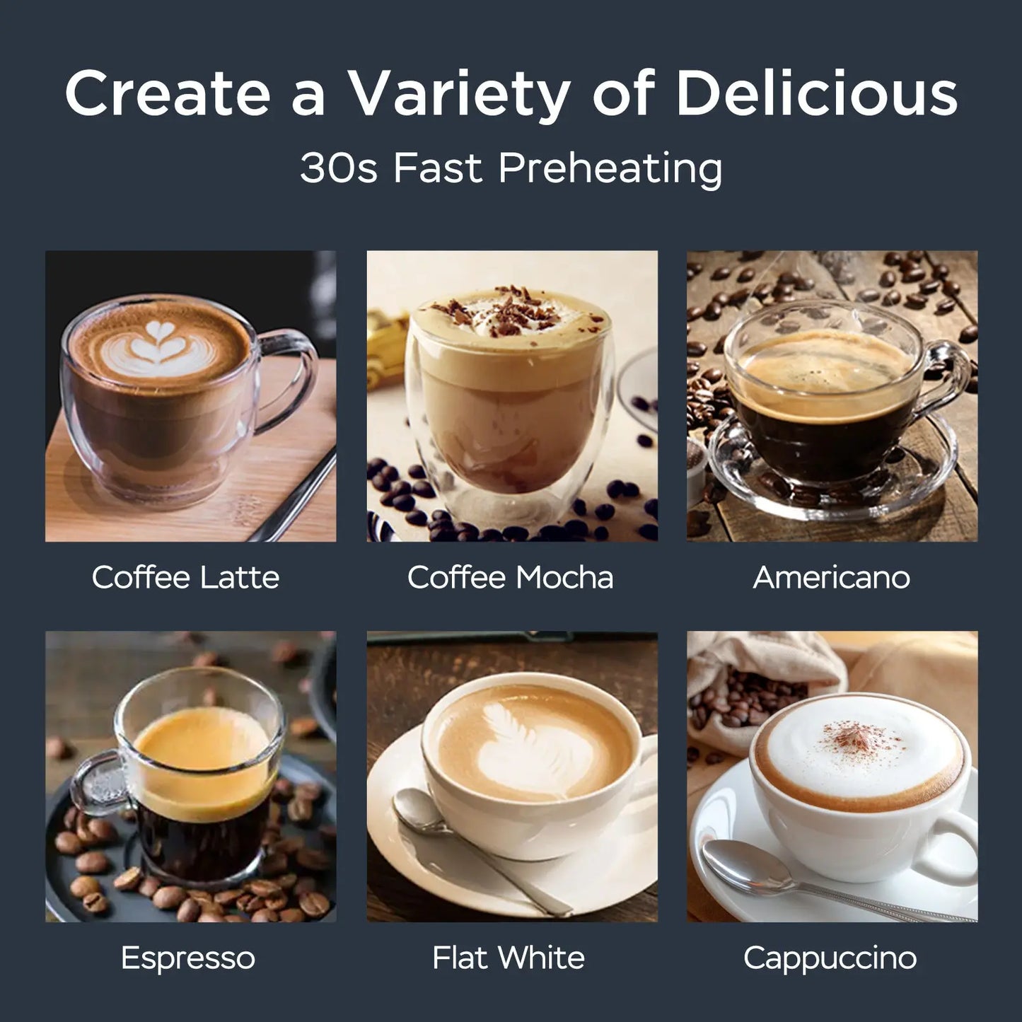 Espresso Machine with Milk Frother – Prime Mart Prime Mart