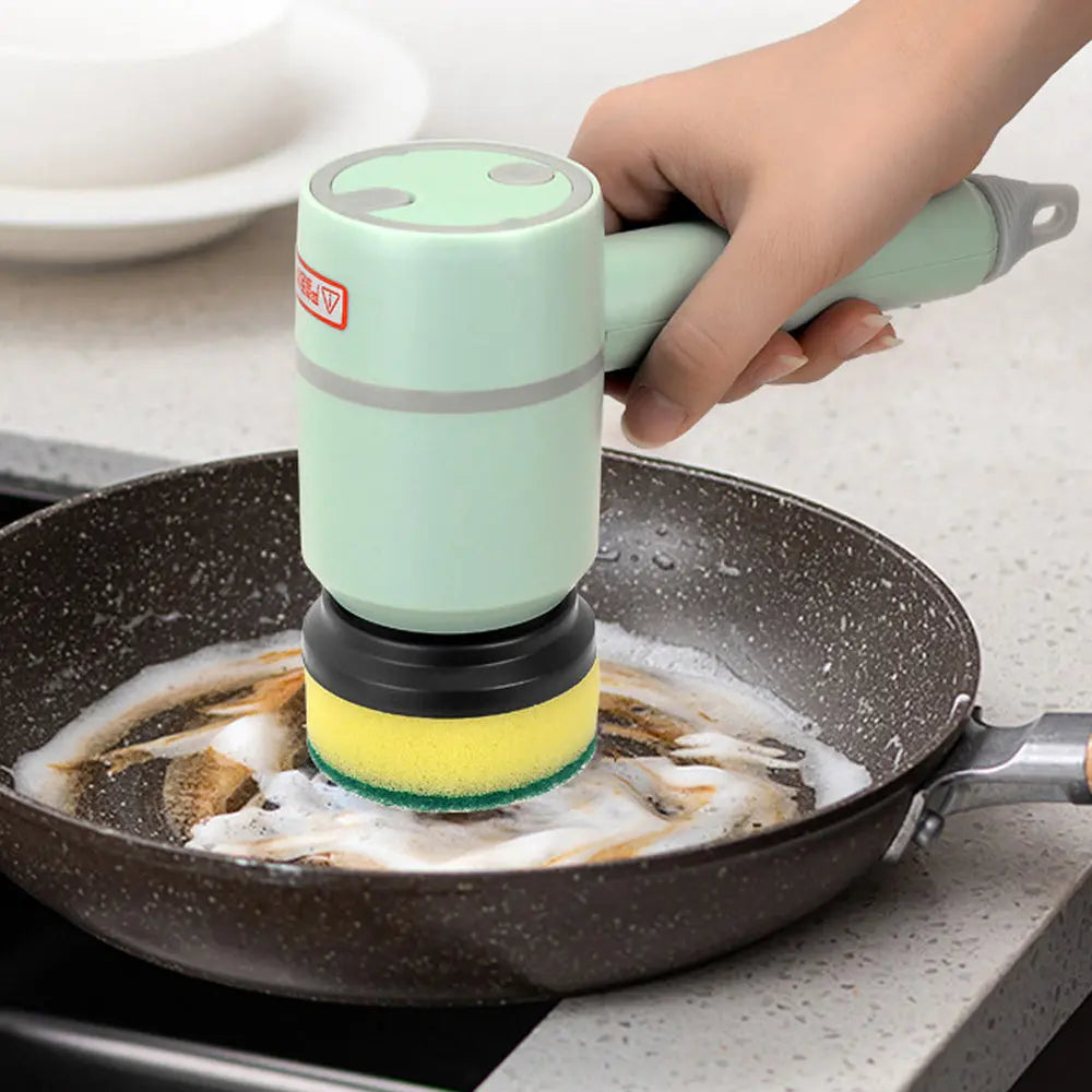 Automatic Electric Cleaning Brush & Scrubber – Prime Mart Prime Mart