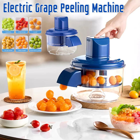 Electric Grape Peeler – Rechargeable Fruit Skin Remover Prime Mart