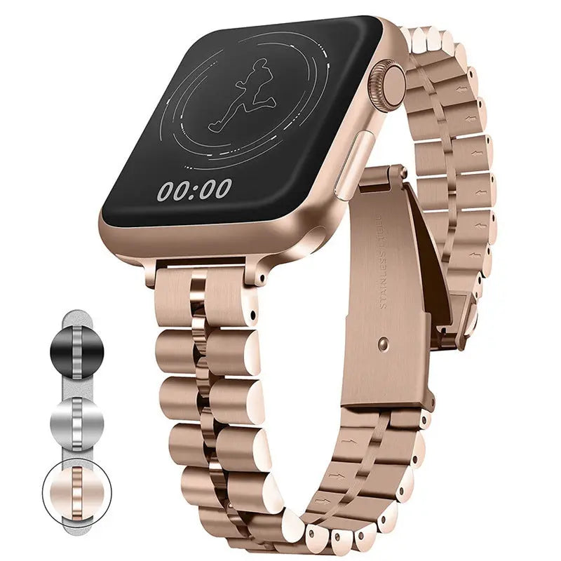Small Semicircle Three-Bead Watch Strap – Durable & Stylish Prime Mart