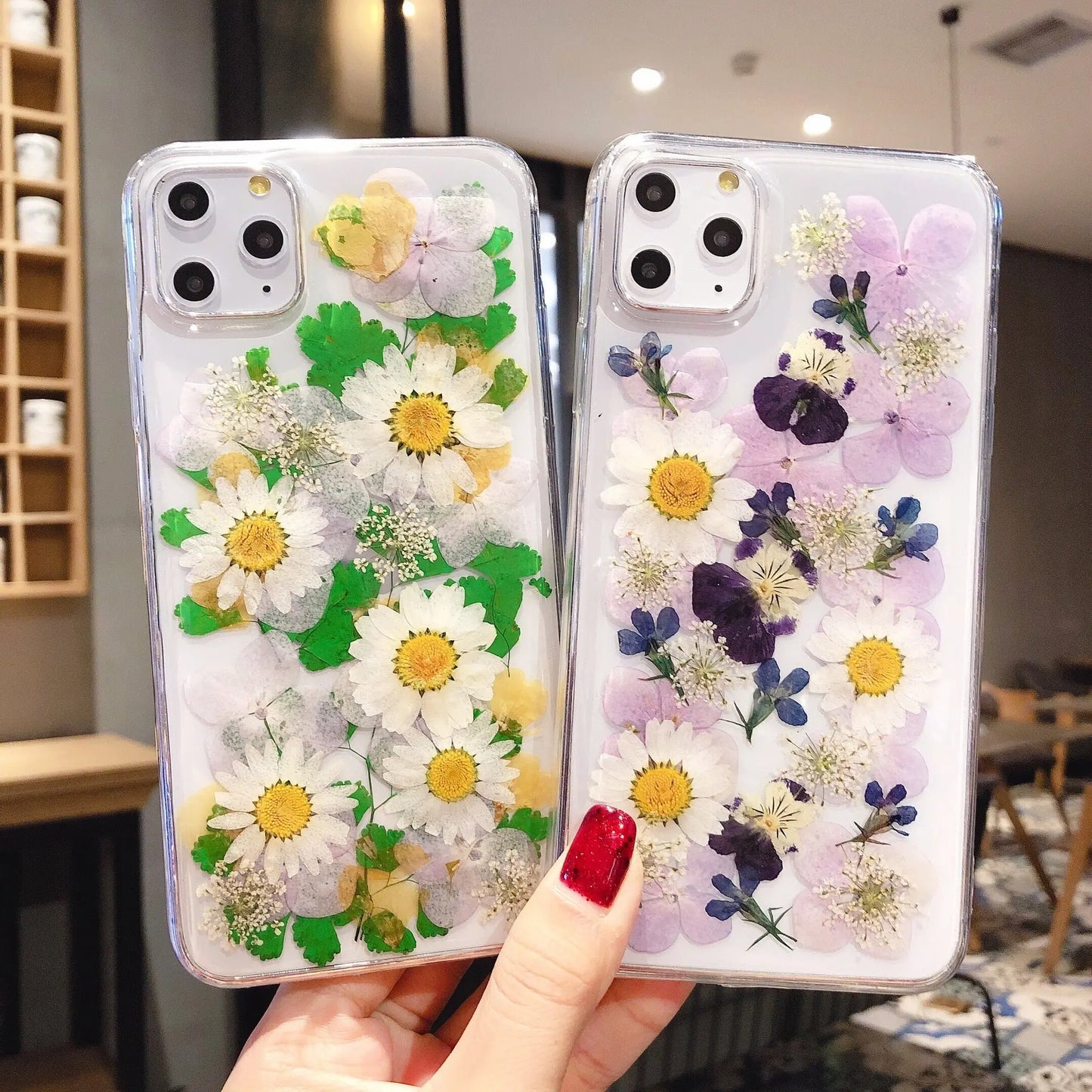 Preserved Flower Epoxy Phone Cases Prime Mart