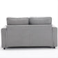 3-in-1 Upholstered Futon – Foldable Convertible Sofa Bed with Pull-Out Sleeper