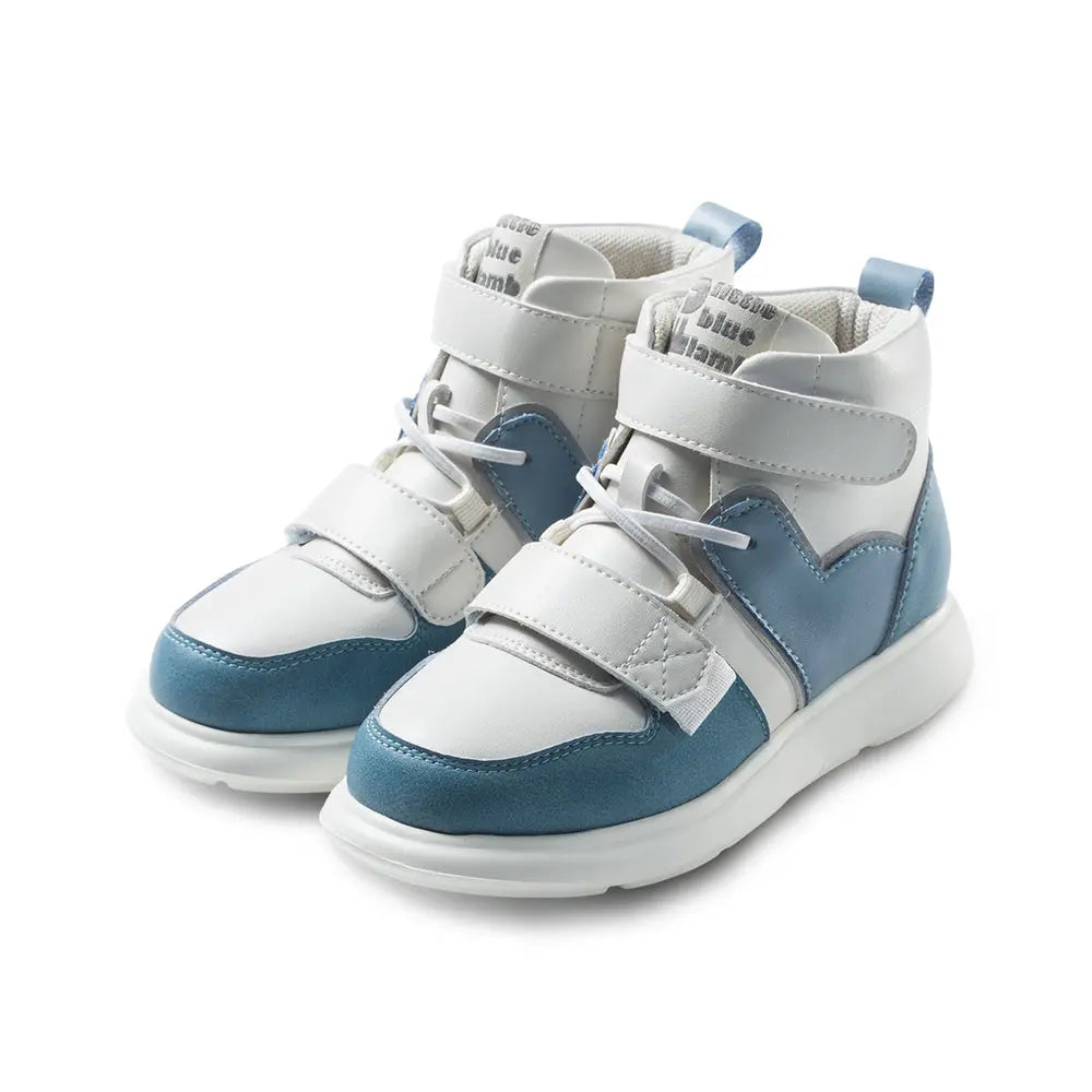 Channing Extra Lightweight Kids High-top Sneakers Little Blue Lamb