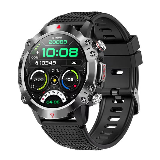 Outdoor Smart Watch – Pedometer, Heart Rate & BP Prime Mart