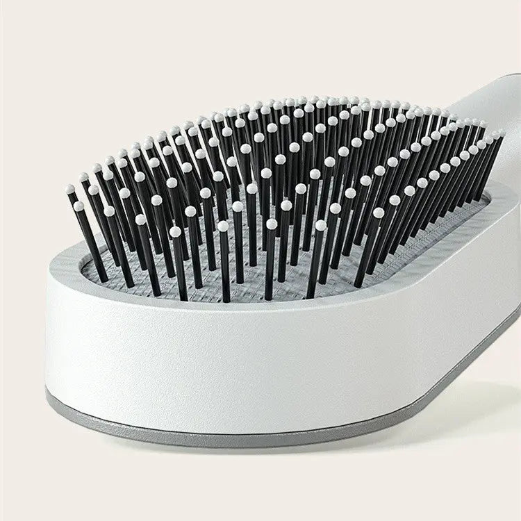 Self-Cleaning Hair Brush & Scalp Comb – Prime Mart Prime Mart