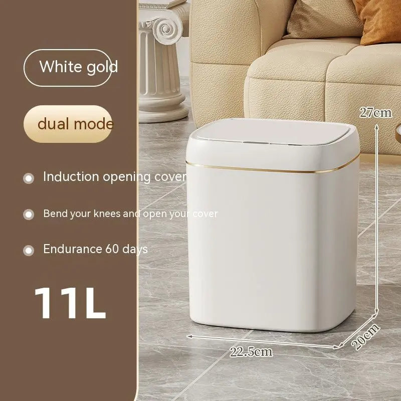 Smart Trash Can – Automatic Sensor Dustbin with Lid Prime Mart