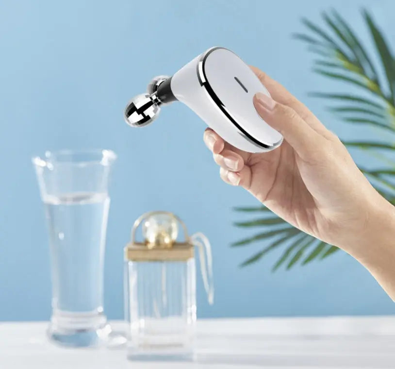Micro Current Beauty 3d Facial Beauty Instrument Home Electric Roller Massage Instrument Prime Mart