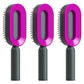 Self-Cleaning Hair Brush & Scalp Comb – Prime Mart Prime Mart