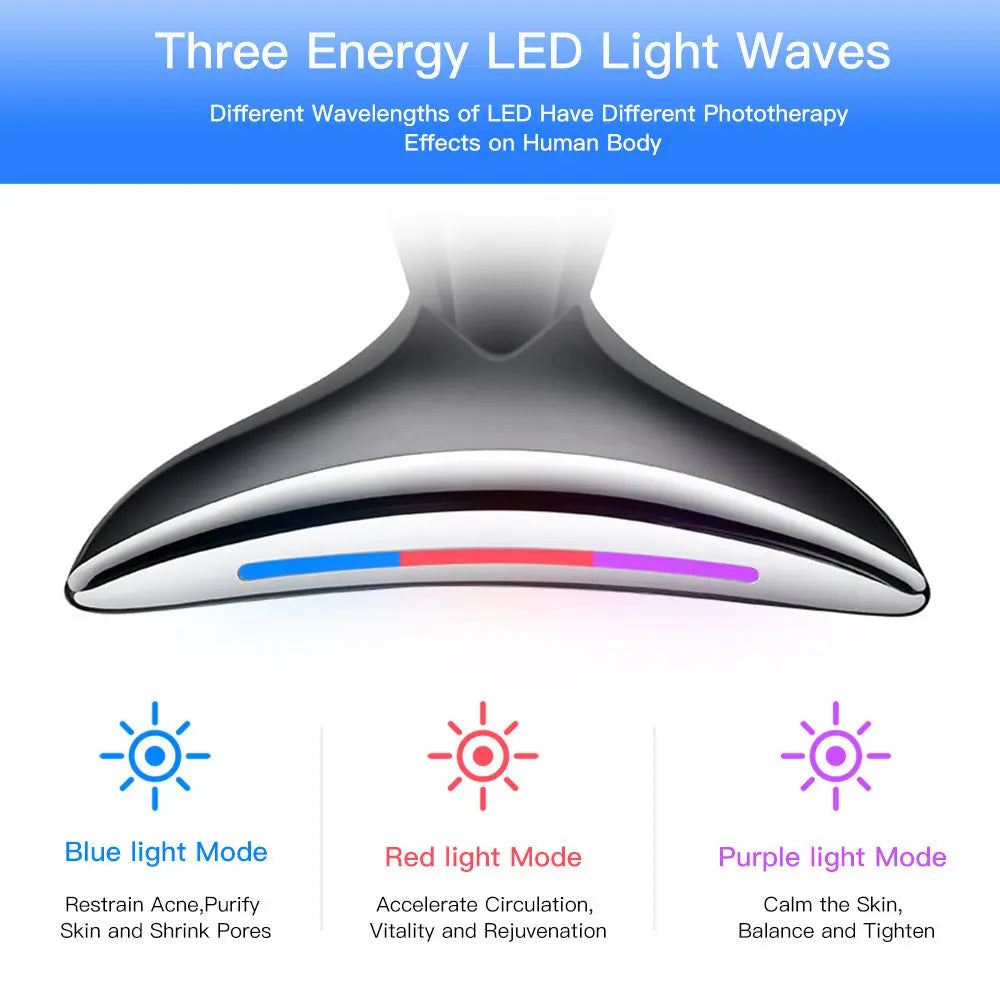 Face & Neck Lifting Device with LED Therapy – Prime Mart Prime Mart