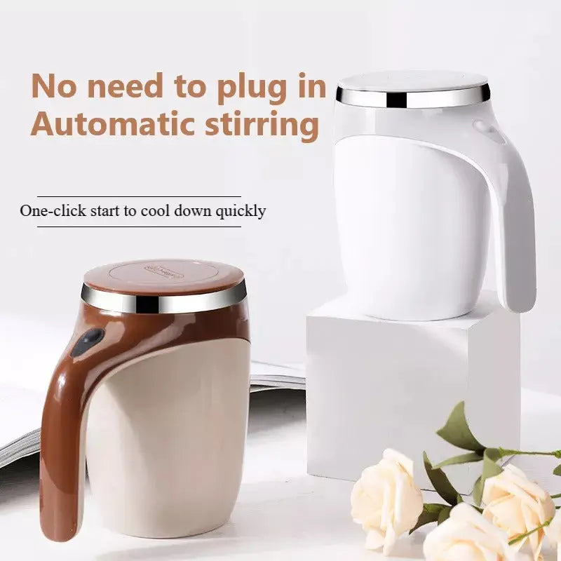 Electric Automatic Stirring Coffee Cup & Mug – Prime Mart Prime Mart
