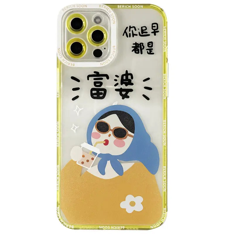 Sooner Or Later You Will Be A Rich Woman For Mobile Phone Cases - Prime Mart Prime Mart
