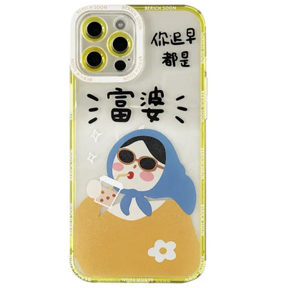 Sooner Or Later You Will Be A Rich Woman For Mobile Phone Cases - Prime Mart Prime Mart