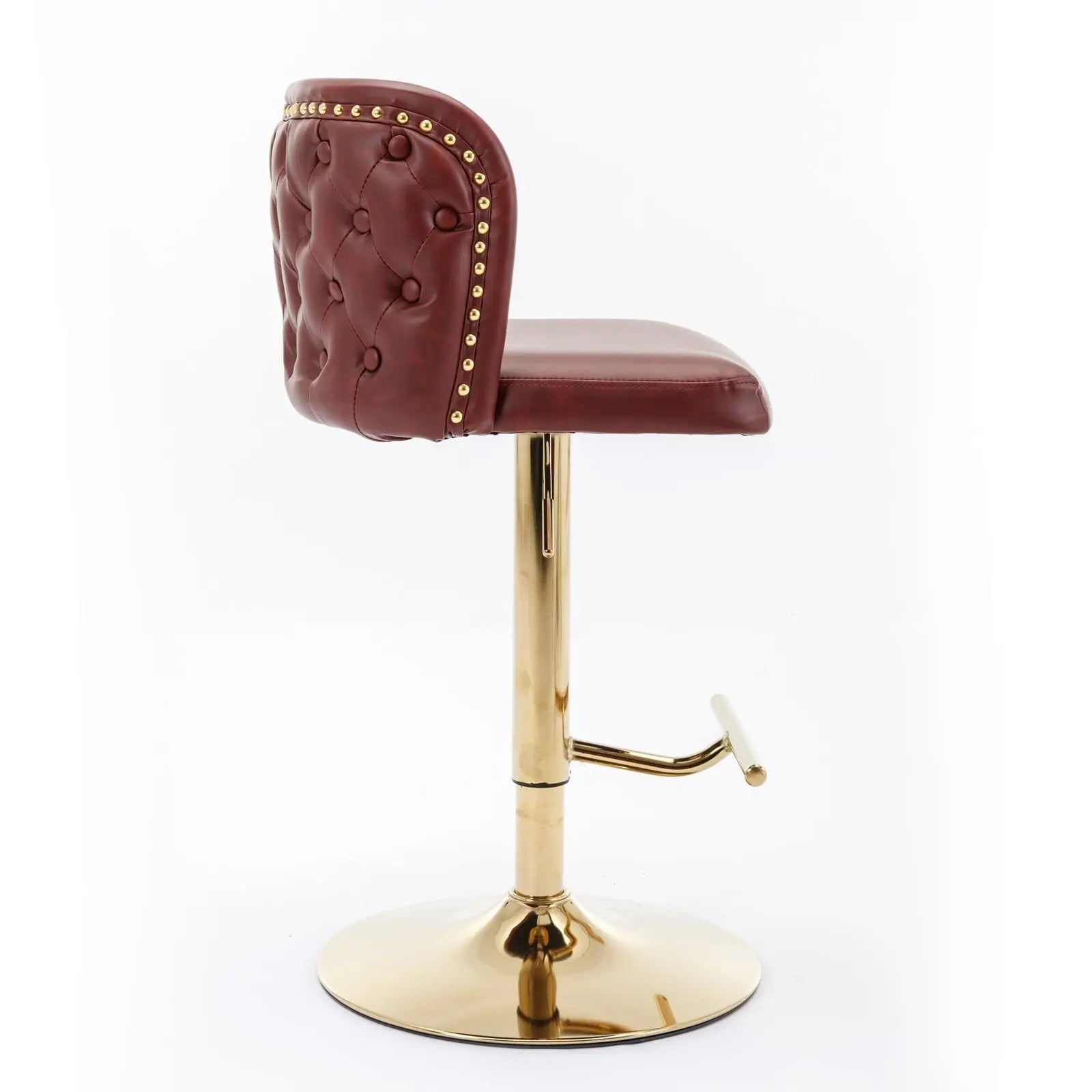 Adjustable Swivel Barstools – Modern PU Upholstered Prime Mart