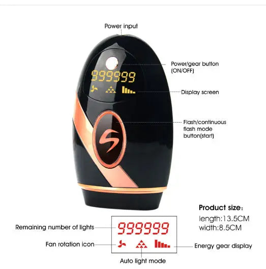 Laser Hair Removal & Skin Whitening Device – Prime Mart Prime Mart