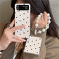 Folding Phone Case Cute Ins Polka Dot Prime Mart
